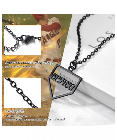 Baseball Basketball Volleyball Soccer Football Customized Necklace With Name Number, Engrave Text Backside, Sports Fan Neckla...