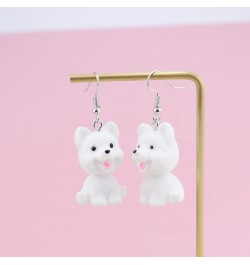 Lovely Dog Dangle Drop Animal Earrings Cute Animal Pet Puppy Earrings for Women Girl Gift-A $6.59 Earrings