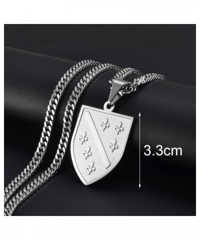 VUTRIEU2K Bosnians Pendant Necklaces Gold Color Silver Color Charm Bosna Jewelry Length: 60cm or 23.6 Inches Style 14 $8.75 N...