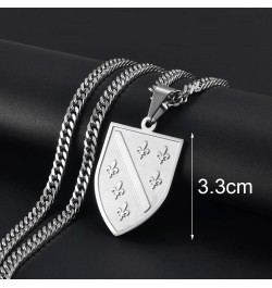 VUTRIEU2K Bosnians Pendant Necklaces Gold Color Silver Color Charm Bosna Jewelry Length: 60cm or 23.6 Inches Style 14 $8.75 N...