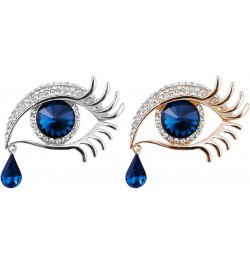 Tear Brooch Pin 2pcs & Pins Brooch Pins for Women Fashion es for Crafts Evil Eye Charm Lash Accessories Women's Hat Decor Ado...