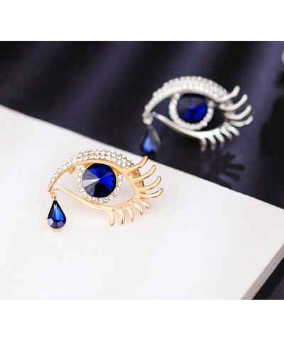 Tear Brooch Pin 2pcs & Pins Brooch Pins for Women Fashion es for Crafts Evil Eye Charm Lash Accessories Women's Hat Decor Ado...