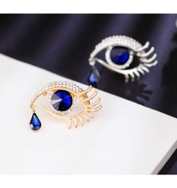 Tear Brooch Pin 2pcs & Pins Brooch Pins for Women Fashion es for Crafts Evil Eye Charm Lash Accessories Women's Hat Decor Ado...