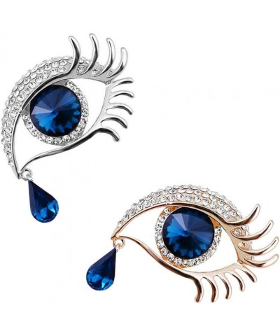 Tear Brooch Pin 2pcs & Pins Brooch Pins for Women Fashion es for Crafts Evil Eye Charm Lash Accessories Women's Hat Decor Ado...