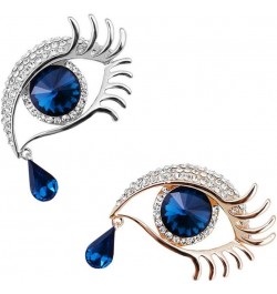 Tear Brooch Pin 2pcs & Pins Brooch Pins for Women Fashion es for Crafts Evil Eye Charm Lash Accessories Women's Hat Decor Ado...