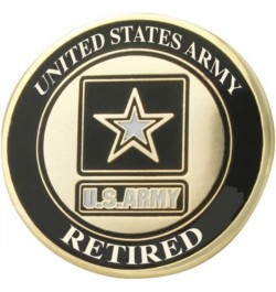 US Army Retired Lapel Pin $6.71 Brooches & Pins