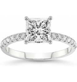 1 Carat - 5 Carat | IGI Certified Lab Grown Diamond Ring | 14K Or 18K in White, Yellow Or Rose Gold | Olivia Secret Halo Lab ...