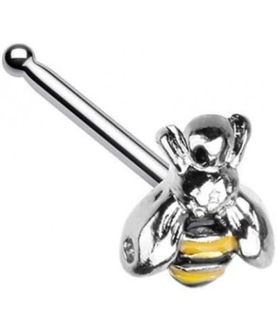 Buzz Off Bumble Bee Nose Stud Ring $9.53 Body Jewelry