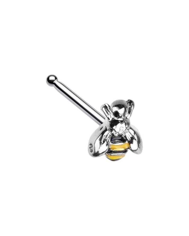 Buzz Off Bumble Bee Nose Stud Ring $9.53 Body Jewelry