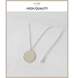 925 sterling silver necklaces with lucky charm, SIMPLICITY gift card, pendant, women's jewelry, daily wear, durable and hypoa...