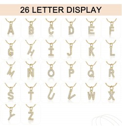 Gold Layered Initial Necklaces for Women-Dainty A-Z Letter Necklace-Gold Jewelry for Women-Gifts for Girlfriend F $8.79 Neckl...