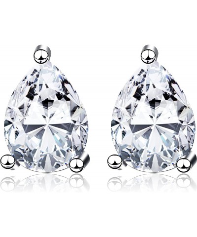 Stud Earrings Women's Created Earrings For Women Girl Jewelry Gifts clear drop $9.89 Earrings