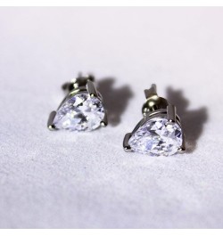 Stud Earrings Women's Created Earrings For Women Girl Jewelry Gifts clear drop $9.89 Earrings