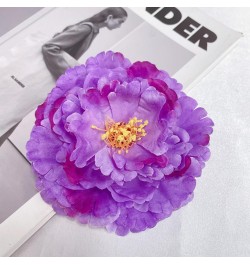 Dainty Big Peony Flower Brooches Pins Delicate Large Flowers Brooch Classic for Wedding Party Dance Banquet for Women Ladies ...