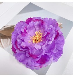 Dainty Big Peony Flower Brooches Pins Delicate Large Flowers Brooch Classic for Wedding Party Dance Banquet for Women Ladies ...