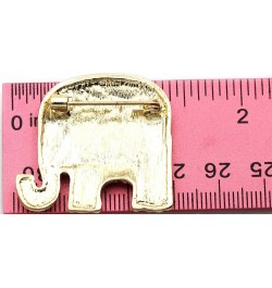 GOP Republican Party Elephant Democratic Party Donkey Brooch Pin Elephant Gold-tone $10.43 Brooches & Pins