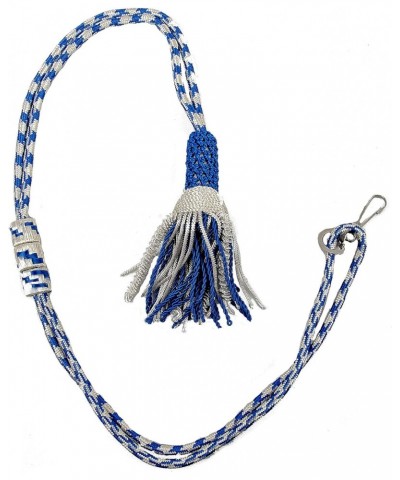 Bishop Tassel Pectoral Cord (Royal Blue/Silver) $21.19 Necklaces