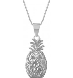 Sterling Silver Large Pineapple Pendant Necklace, 16+2" Extender 1. Sterling Silver $18.06 Necklaces