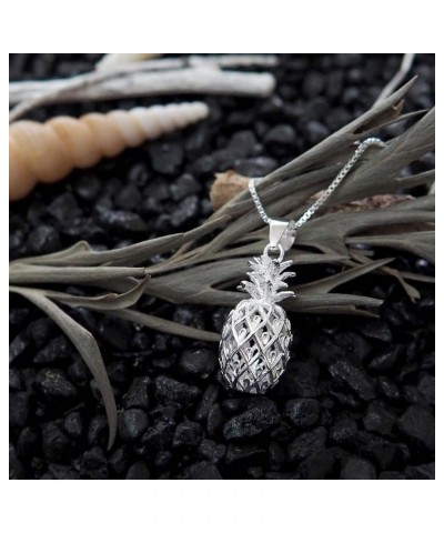 Sterling Silver Large Pineapple Pendant Necklace, 16+2" Extender 1. Sterling Silver $18.06 Necklaces