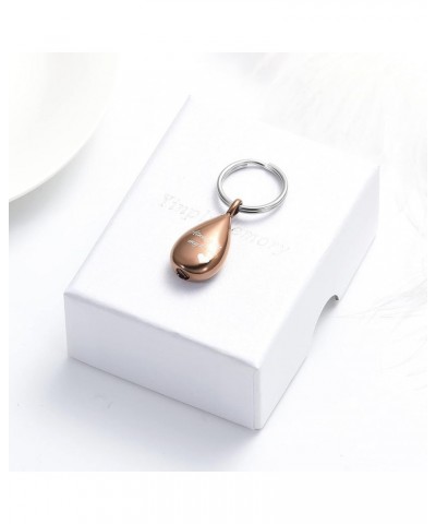 Cremation Keychain for Ashes Always In My Heart Urn Locket Cremation Jewelry Teardrop Memorial Keepsake Keychain Gun $11.83 N...