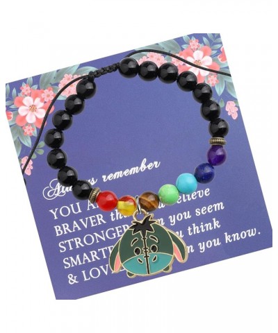 Eeyore Cartoon Charm Beads Bracelet Eeyore Lover Inspiration Gift Movie Inspired Gift Eeyore Fans Gift Eeyore-Bracelet $9.90 ...