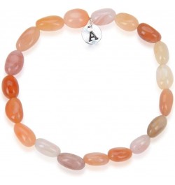 1pc Natural Stretch Gemstone Bracelet 7mm-10mm Free Form Bead 7 Inch 7.5 Inch Healing Crystal Engergy Quartz Chakras Jewelry ...