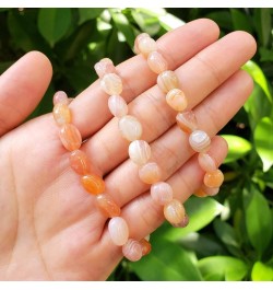 1pc Natural Stretch Gemstone Bracelet 7mm-10mm Free Form Bead 7 Inch 7.5 Inch Healing Crystal Engergy Quartz Chakras Jewelry ...