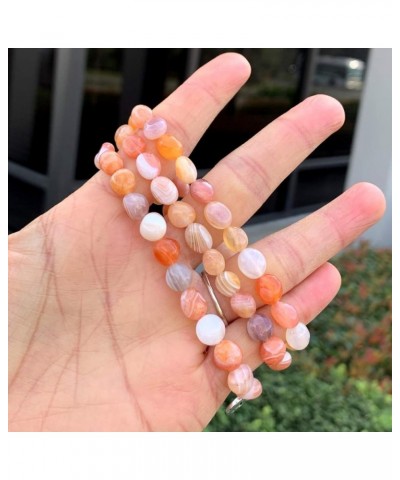 1pc Natural Stretch Gemstone Bracelet 7mm-10mm Free Form Bead 7 Inch 7.5 Inch Healing Crystal Engergy Quartz Chakras Jewelry ...