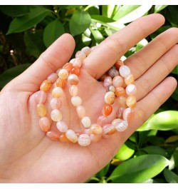 1pc Natural Stretch Gemstone Bracelet 7mm-10mm Free Form Bead 7 Inch 7.5 Inch Healing Crystal Engergy Quartz Chakras Jewelry ...