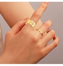 Matching Best Friends BFF Rings for Couple Tiktok Y2k Couple Rings Love Heart Moon Star Planet Rings for Women Men Girls Love...