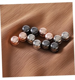 15 Pairs Alloy Glossy Magnetic Snap Hijab Small Magnetic Pin Brooches for Women Cardigan Safety Brooches Wraps for Women Magn...