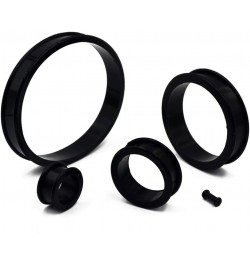 Pair Supersize Flexible Silicone Double Flared Ear Tunnel Plug Ear Piercing Flesh Tunnel Ear Gauge Expander Stretchers Pierci...