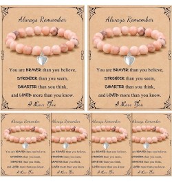 4 6 PCS Inspirational Bracelet Gifts for Women Sister Bestie Daughter Bracelets Christmas Birthday Gift Bulk Graduation Somet...