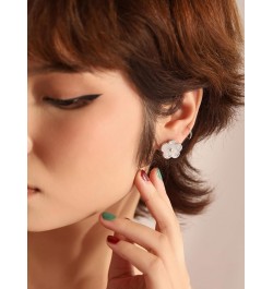 Colorful Statement Flower Stud Earrings Dangling for Women Girls, Accessories Jewelry Trendy Stuff 5 B29 $7.53 Earrings