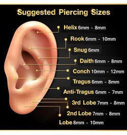 2PCS Surgical Steel Horseshoe Earrings 16 gauge 5/16 8mm 3mm Crystal Ball Lobe Earrings Septum Piercing Jewelry Choose Colors...