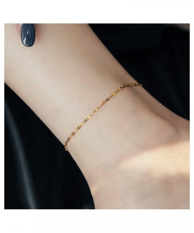 Turquoise Turtle Anklet Multiple Layered Boho Gold Handmade Tree of Life Charm Anklet for Women Gold Babysbreath $4.39 Anklets