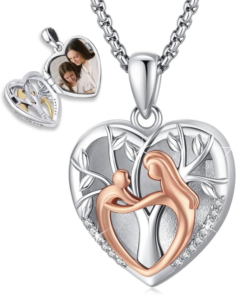 Tree of Life Necklace for Women and Men Sterling Silver 925 Tree of Life Jewelry K-9-mother locket $18.19 Necklaces