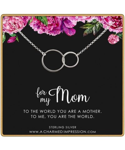 for My Mom • You are The World • Mother's Gift from Child 16.0 Inches 16 Inches $20.44 Necklaces