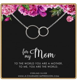 for My Mom • You are The World • Mother's Gift from Child 16.0 Inches 16 Inches $20.44 Necklaces