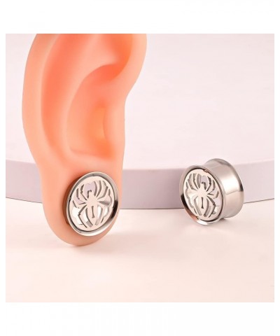 2PCS Ear Gauges 316 Stainless Steel Insect Ear Plugs Tunnels Hypoallergenic Ears Expander for Stretched Piercing Earrings Bod...