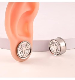 2PCS Ear Gauges 316 Stainless Steel Insect Ear Plugs Tunnels Hypoallergenic Ears Expander for Stretched Piercing Earrings Bod...