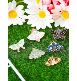 10 Pieces Cute Enamel Backpacks Pins Cool Horror Enamel Brooches Enamel Butterfly Lapel Pins for Steampunk Badge Jewelry for ...