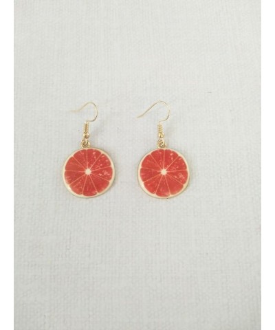 Lemon Earrings Watermelon Earrings Cute Fruit Earrings Jewelry for Women Grapefruit $7.64 Earrings