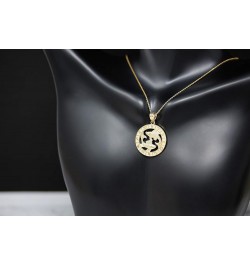 14k Yellow Gold Zodiac Pendant Necklace 22.0 Inches Virgo $92.39 Necklaces