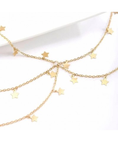 Pendant Tassel Body Chain Jewelry For Women And Girls Belly Waist Chain Bikini Beach Silver $5.01 Body Jewelry