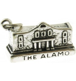 .925 Sterling Silver The Alamo Charm Texas Pendant Bracelet Jewelry $19.82 Bracelets