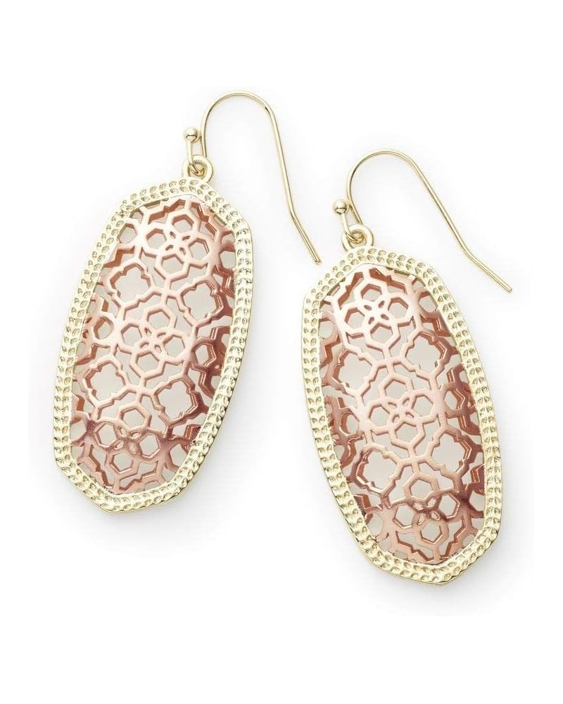 Elle Drop Earrings for Women ROSE GOLD - ROSE GOLD METAL $33.75 Earrings