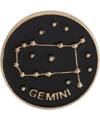 Zodiac Sign Constellation Brooch Astrology Horoscope Birthday Gift for Women Man Astrology Enamel Pins for Birth Gemini Brooc...