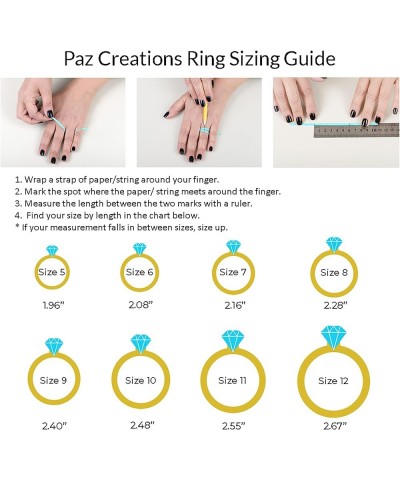 Paz Creations Sterling Silver Bead Ring For Women, Stylish Anxiety Rings, Designer ring, One-year warranty 6 Silver - Greed a...