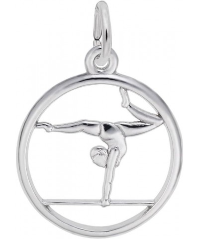 Rembrandt Gymnast Charm 925 Sterling Silver $25.08 Bracelets